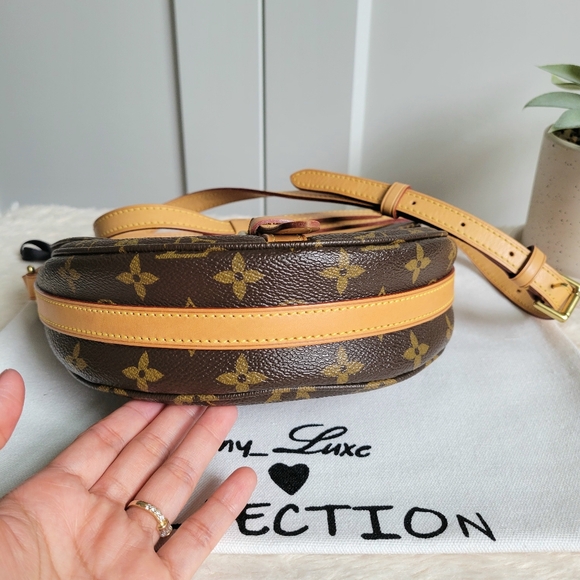 💕BEAUTIFUL Very Rare Louis Vuitton Monogram Canvas Chantilly MM NEW MODEL - Picture 8 of 16